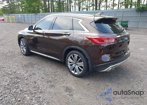2021 Infiniti Qx50 Sensory z USA, uszkodzony, nr VIN 3PCAJ5CA2MF110669